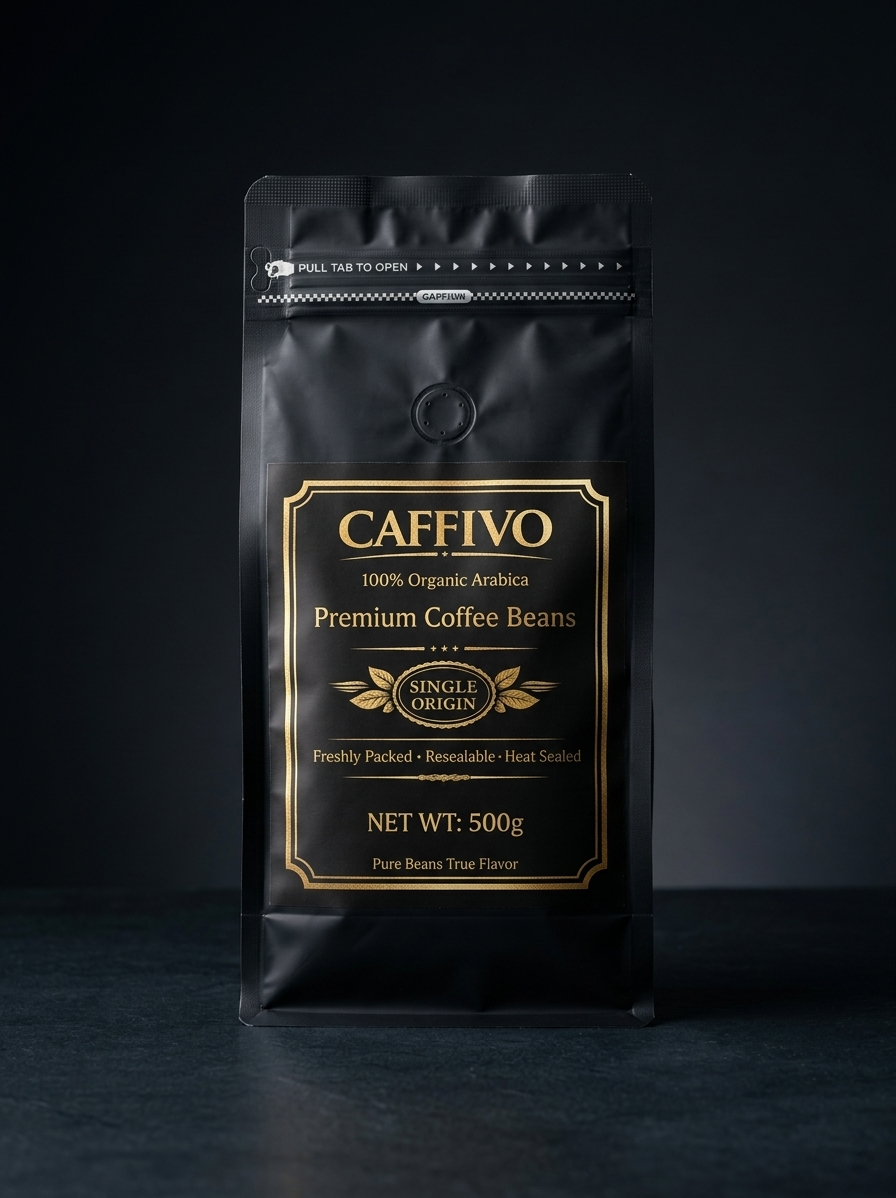 Caffivo Medium Roasted Coffee Beans 500g